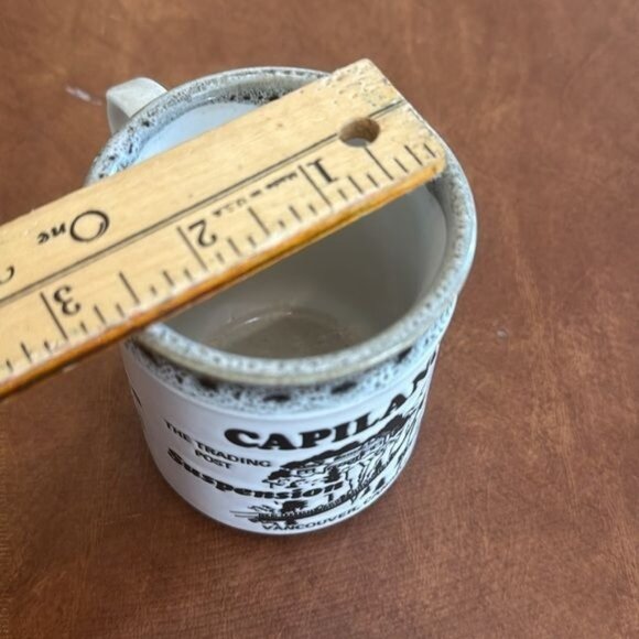 Vintage Capilano Suspension Bridge Souvenir Miniature Mug - Picture 6 of 6